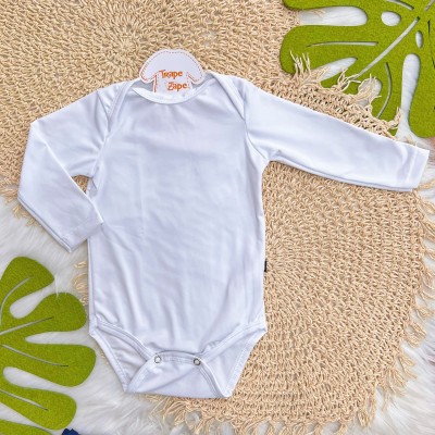 Body Térmico Manga Longa - Branco